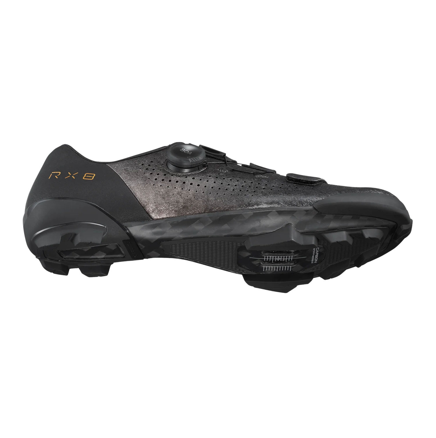 Chaussures VTT XC/Gravel SHIMANO RX801 Noir - Image 4