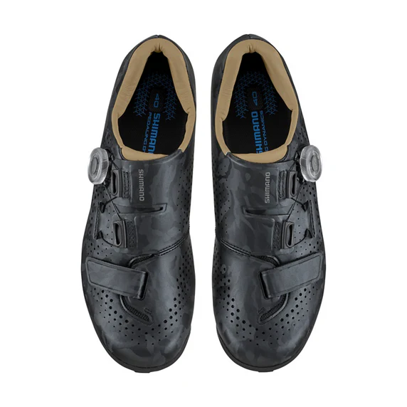 Chaussures VTT XC/Gravel SHIMANO RX600 Femme Gris/Noir - Image 3