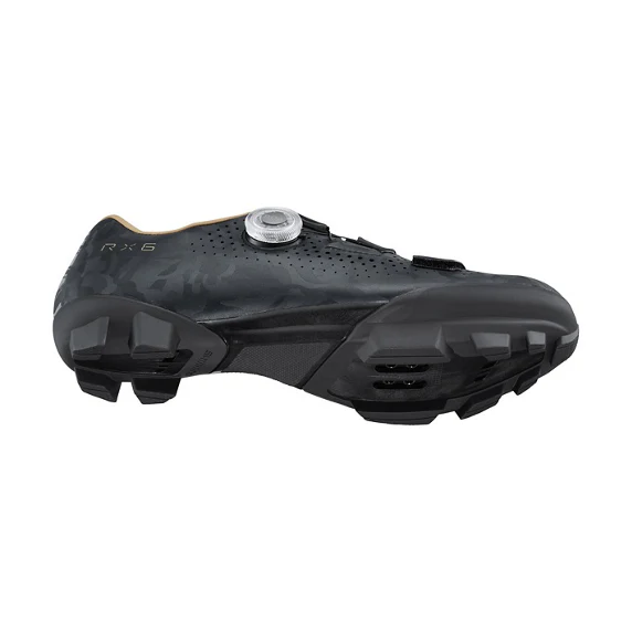 Chaussures VTT XC/Gravel SHIMANO RX600 Femme Gris/Noir - Image 4