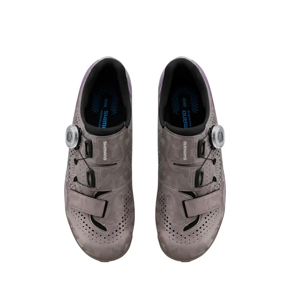 Chaussures VTT XC/Gravel SHIMANO RX600 Femme Gris/Violet - Image 3