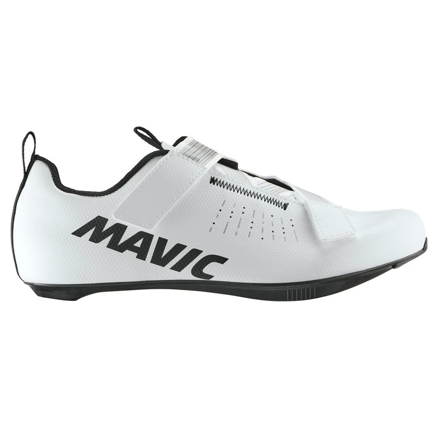 Chaussures Route MAVIC AKSIUM STRAP Blanc