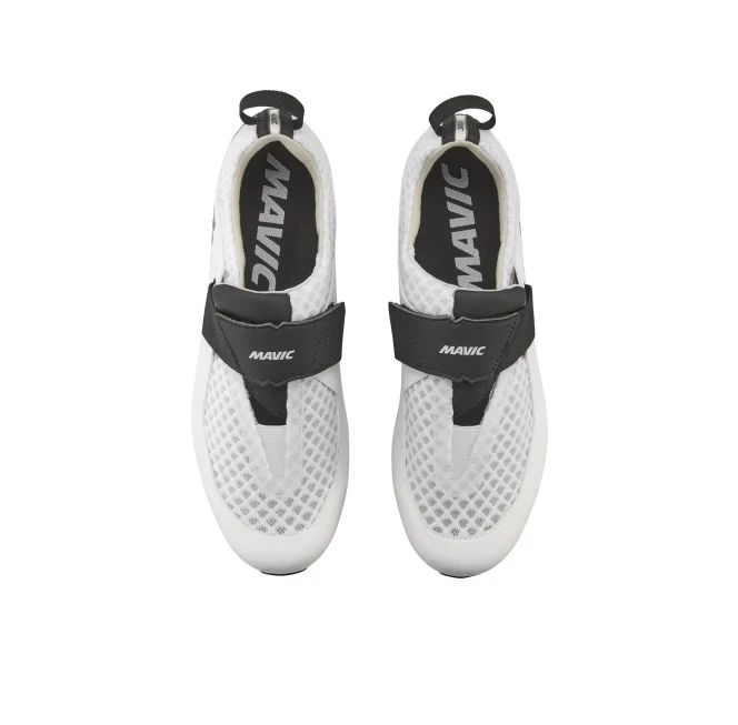 Chaussures Route MAVIC COSMIC ELITE TRI Blanc/Noir - Image 4