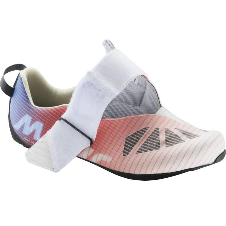 Chaussures Route MAVIC COSMIC SLR TRIATHLON Bleu/Orange - Image 4