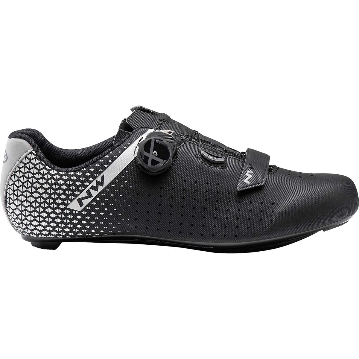 Chaussures Route NORTHWAVE CORE PLUS 2 Noir/Gris