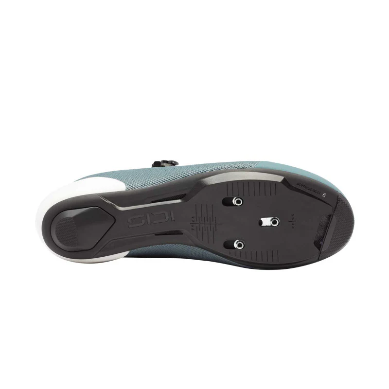 Chaussures Route SIDI GENIUS X WYVE Bleu Forest Grey - Image 2