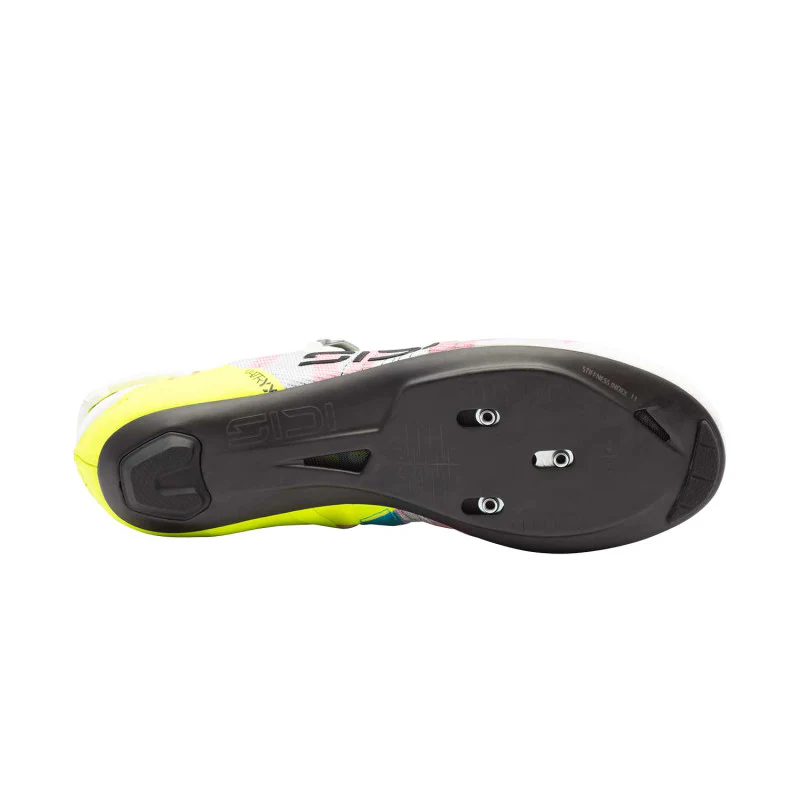 Chaussures Route SIDI WIRE 3 Blanc/Jaune - Image 2