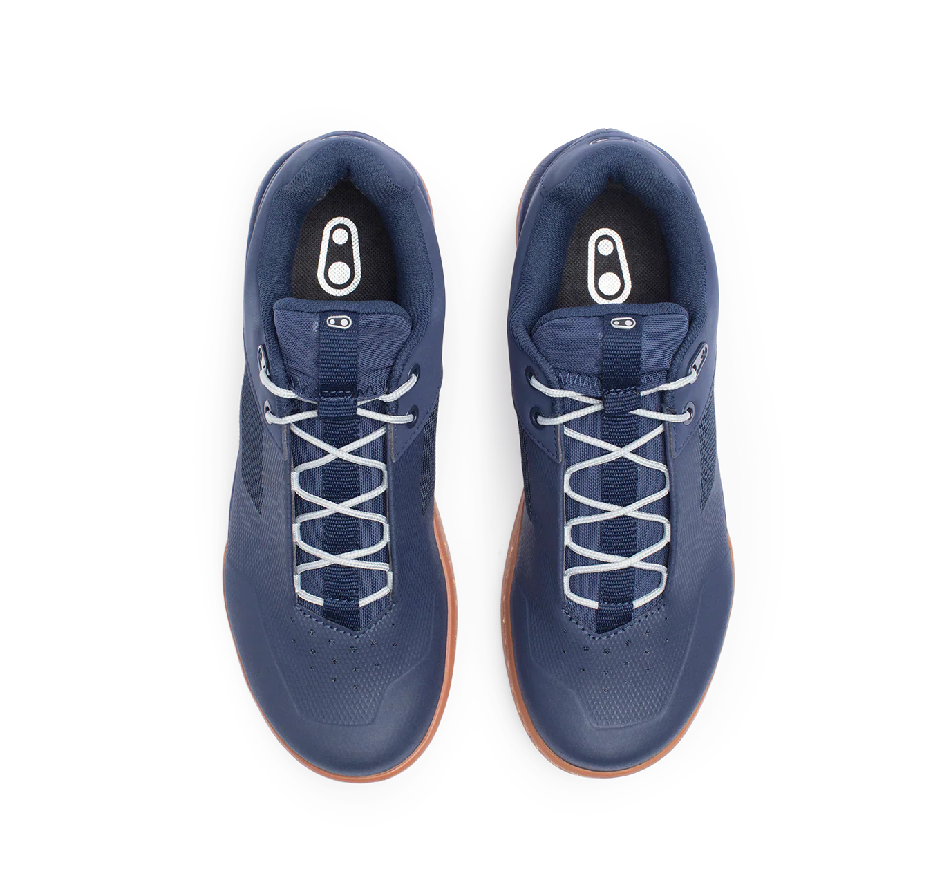 Chaussures VTT CRANKBROTHERS MALLET LACE CLIP-IN Marine/Argent/Gum - Image 3