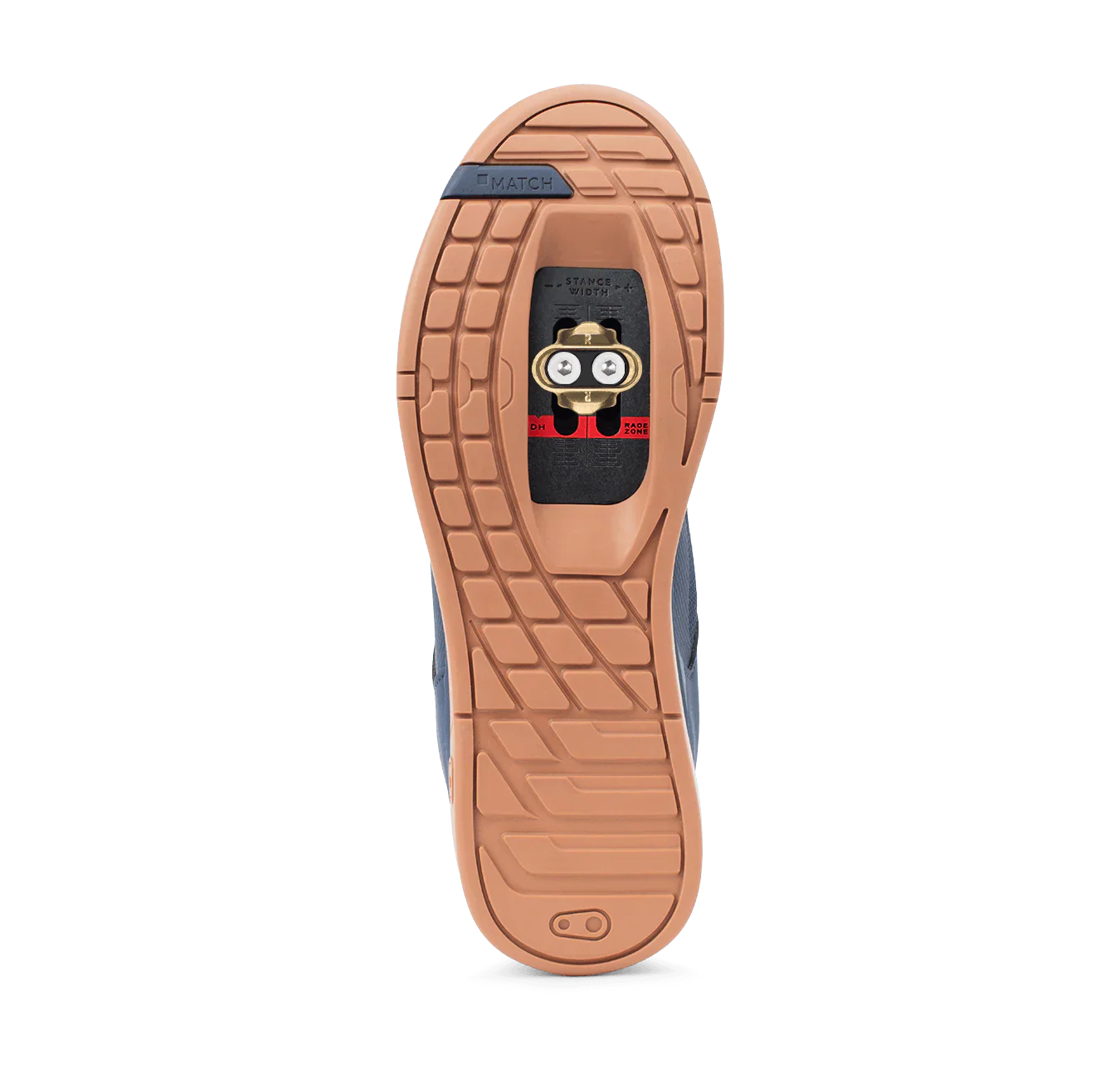 Chaussures VTT CRANKBROTHERS MALLET LACE CLIP-IN Marine/Argent/Gum - Image 7