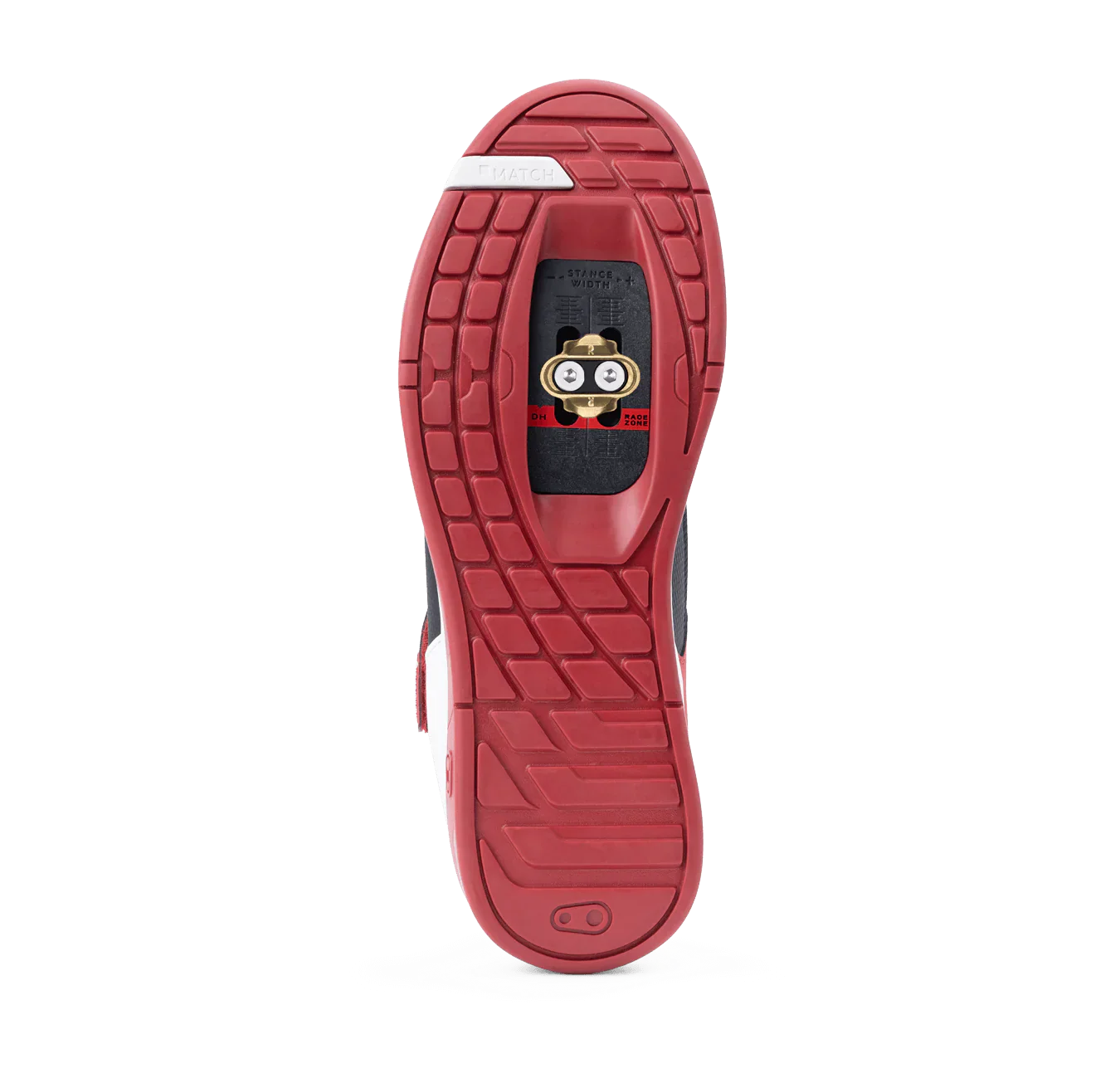 Chaussures VTT CRANKBROTHERS MALLET SPEED LACE CLIP CLASSICS EDITION Noir/Rouge - Image 2