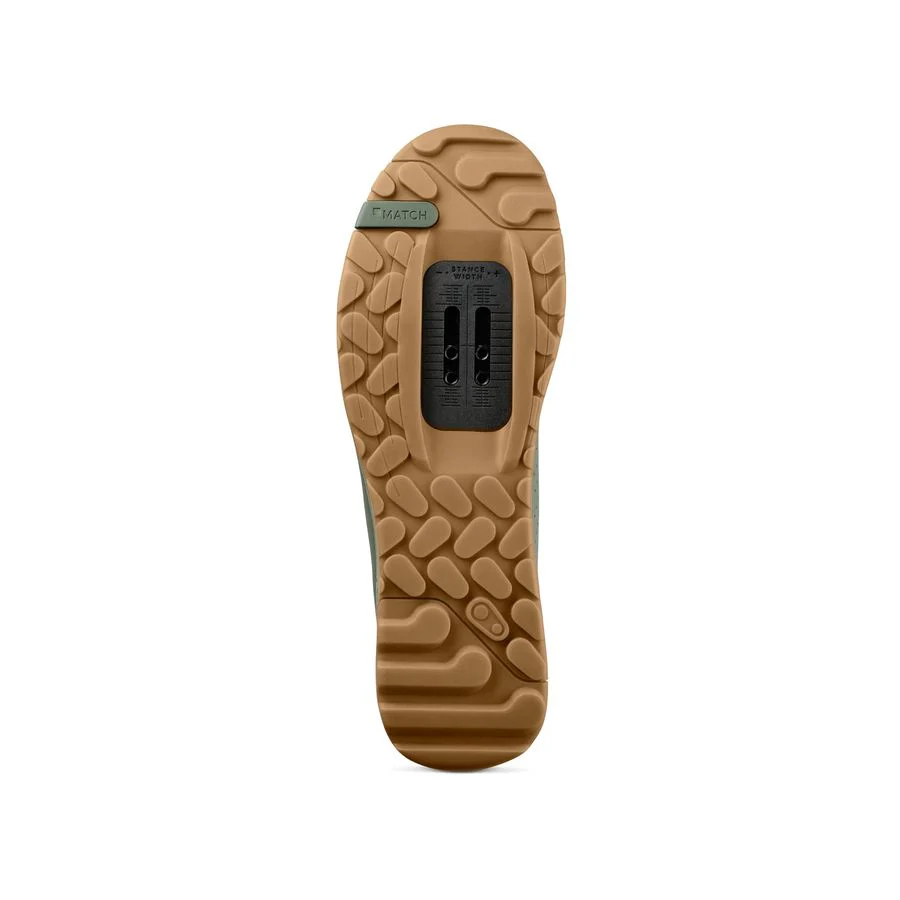 Chaussures VTT CRANKBROTHERS MALLET TRAIL SPEED LACE CLIP Vert/Sand - Image 2