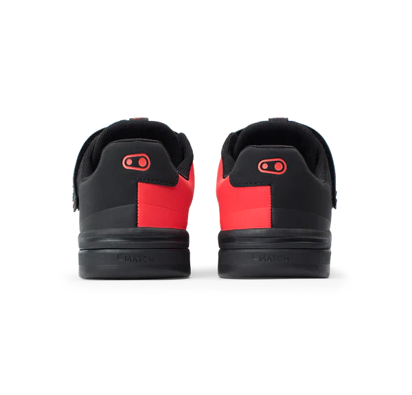 Chaussures VTT CRANKBROTHERS STAMP SPEED LACE FLAT Gris/Rouge - Image 5