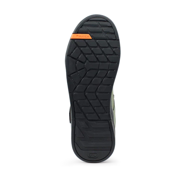 Chaussures VTT CRANKBROTHERS STAMP SPEED LACE FLAT Vert/Orange - Image 2