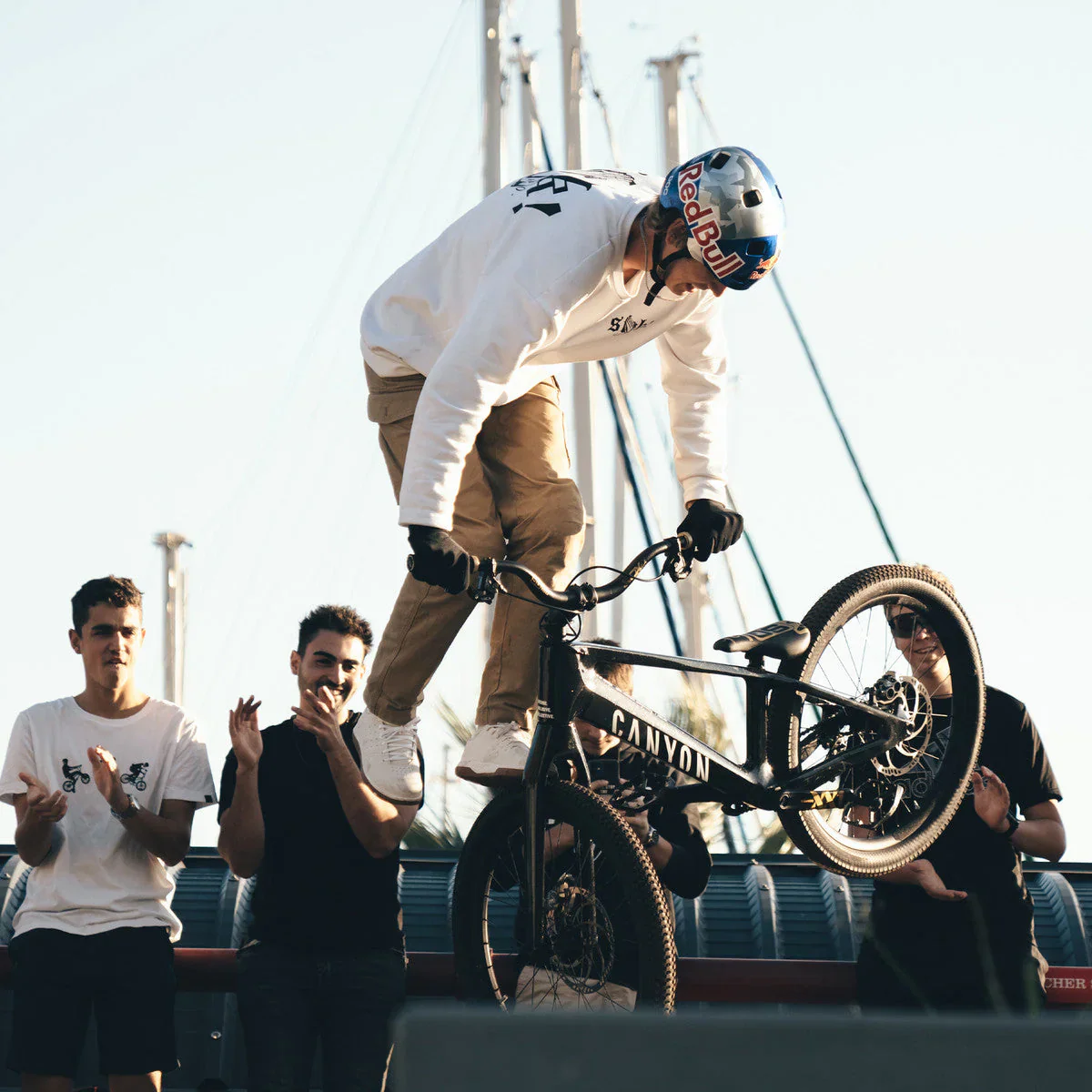 Chaussures VTT CRANKBROTHERS STAMP STREET FABIO WIBMER FLAT Blanc - Image 7