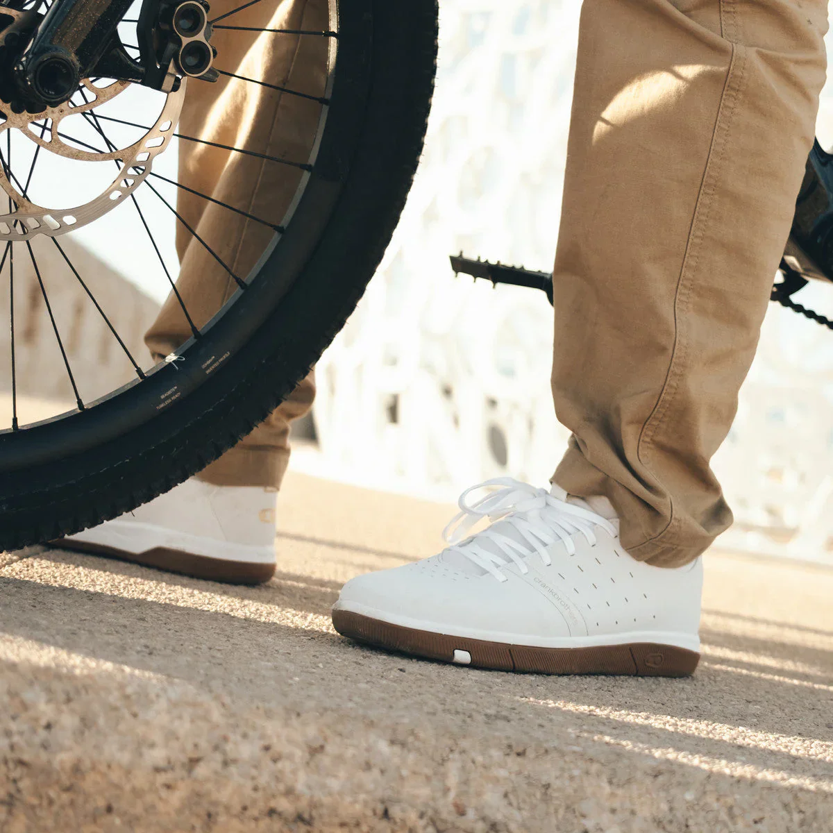 Chaussures VTT CRANKBROTHERS STAMP STREET FABIO WIBMER FLAT Blanc - Image 9