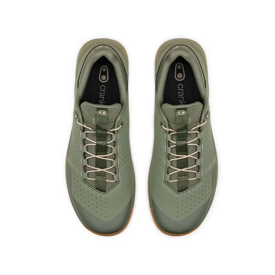 Chaussures VTT CRANKBROTHERS STAMP TRAIL SPEED LACE Vert/Sand/Gum - Image 3