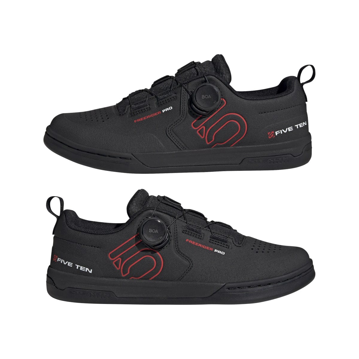 Chaussures VTT ADIDAS FIVE TEN FREERIDER PRO BOA Noir/Rouge - Image 8