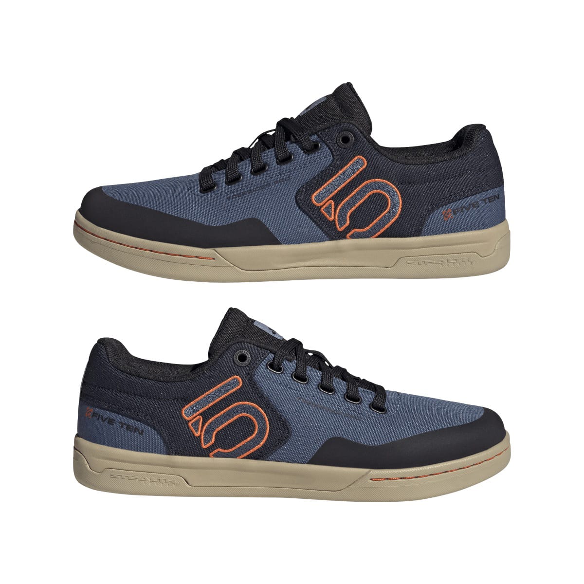 Chaussures VTT ADIDAS FIVE TEN FREERIDER PRO CANVAS Bleu/Orange - Image 9