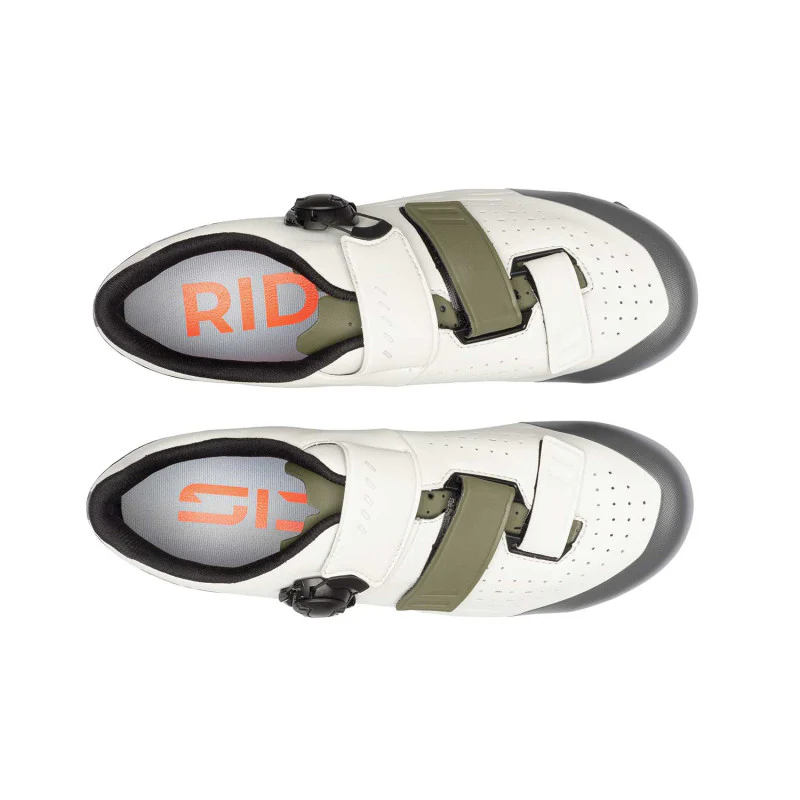 Chaussures VTT XC/Gravel SIDI SILVIS XC Blanc/Kaki - Image 4