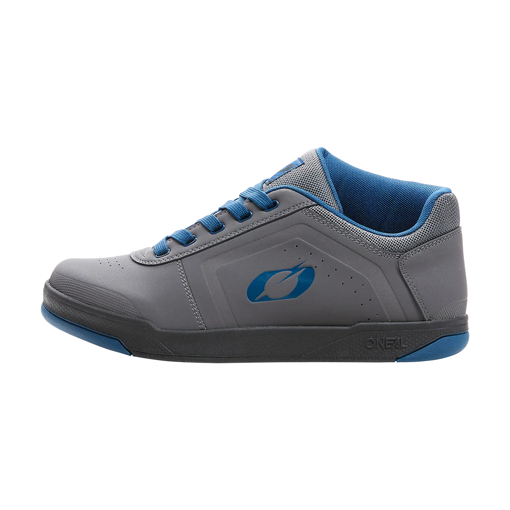 Chaussures VTT O'NEAL PINNED PRO FLAT Gris/Bleu - Image 2