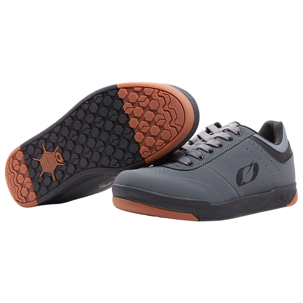 Chaussures VTT O'NEAL PUMPS FLAT Gris/Noir