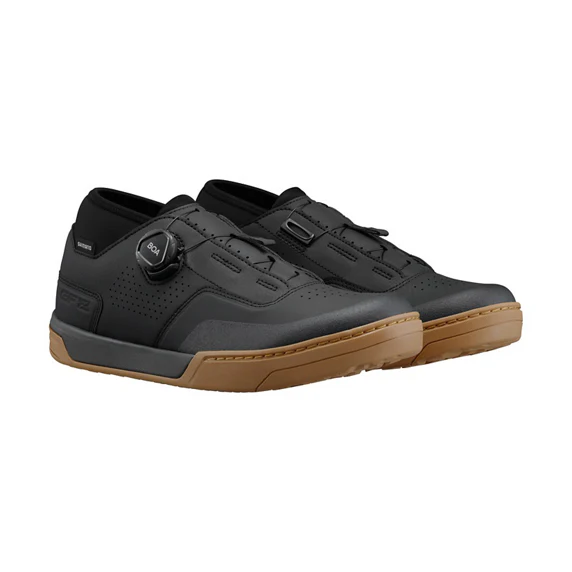 Chaussures VTT SHIMANO GF800 Noir/Ambre - Image 6