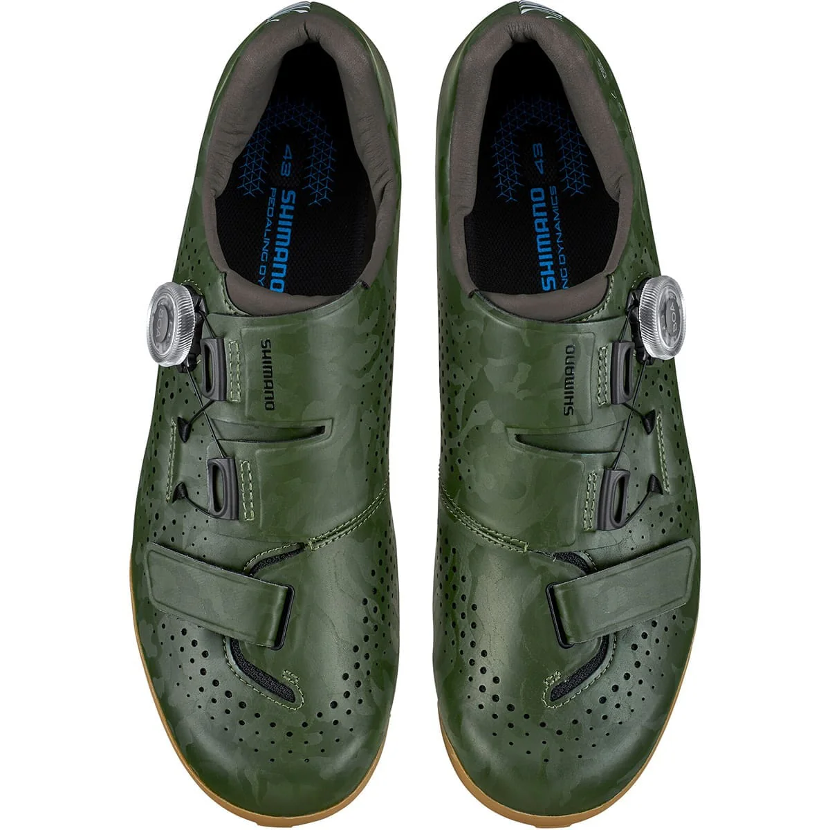 Chaussures VTT XC/Gravel SHIMANO RX600 Vert - Image 4