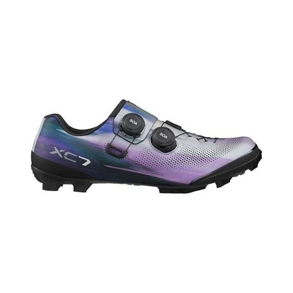 Chaussures VTT SHIMANO XC703 Butterfly Argent/Violet