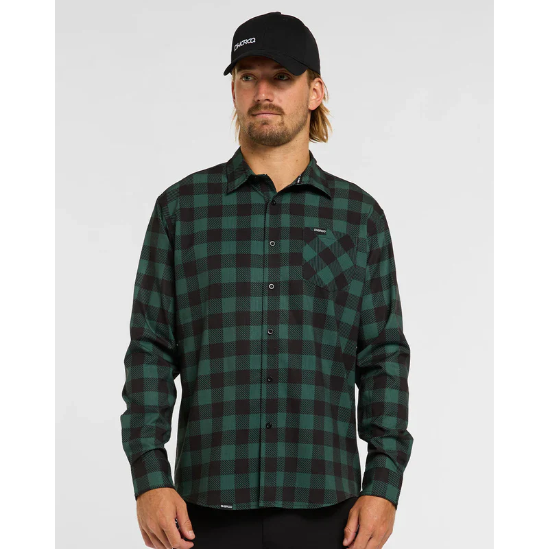 Chemise Technique DHARCO TECH GUS Noir/Kaki