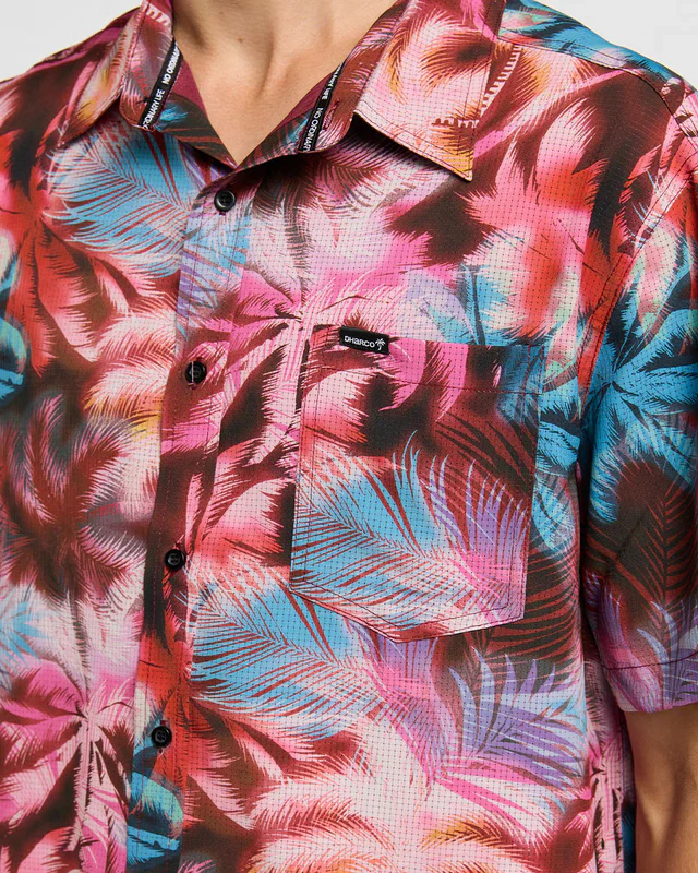 Chemise Technique DHARCO TECH PARTY NEBULA Rose - Image 8