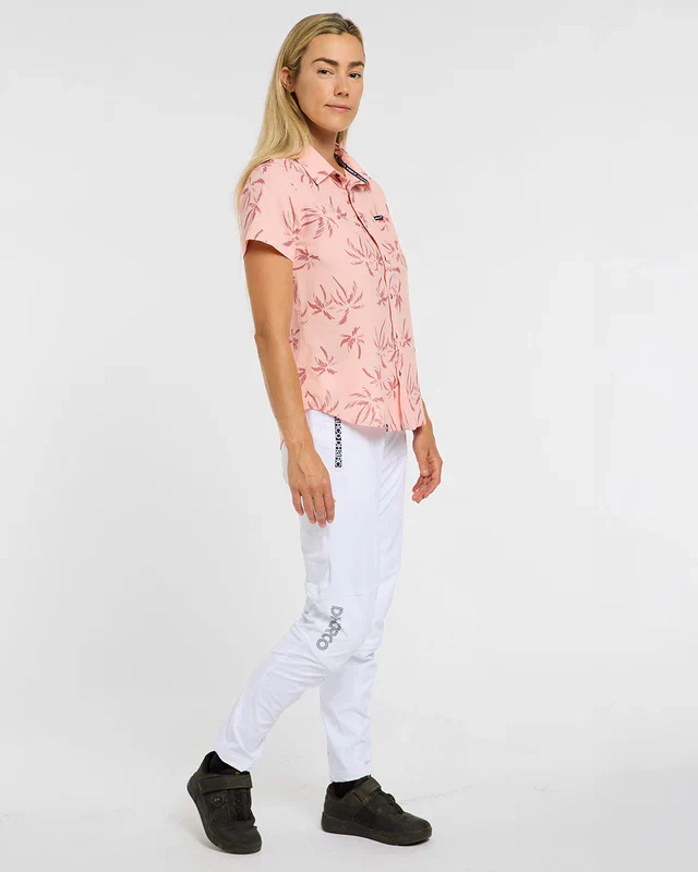 Chemise Technique DHARCO TECH PARTY PINK PALM Femme Rose - Image 4