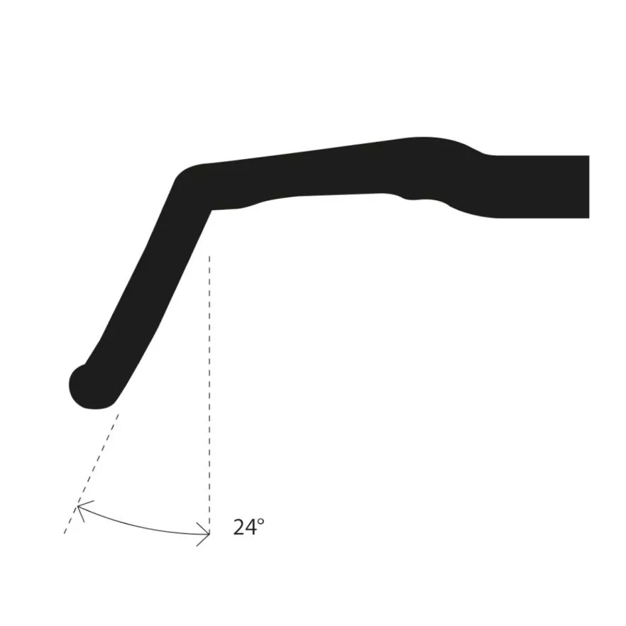 Cintre DEDA GERA ALU 24° POB Finish - Image 7