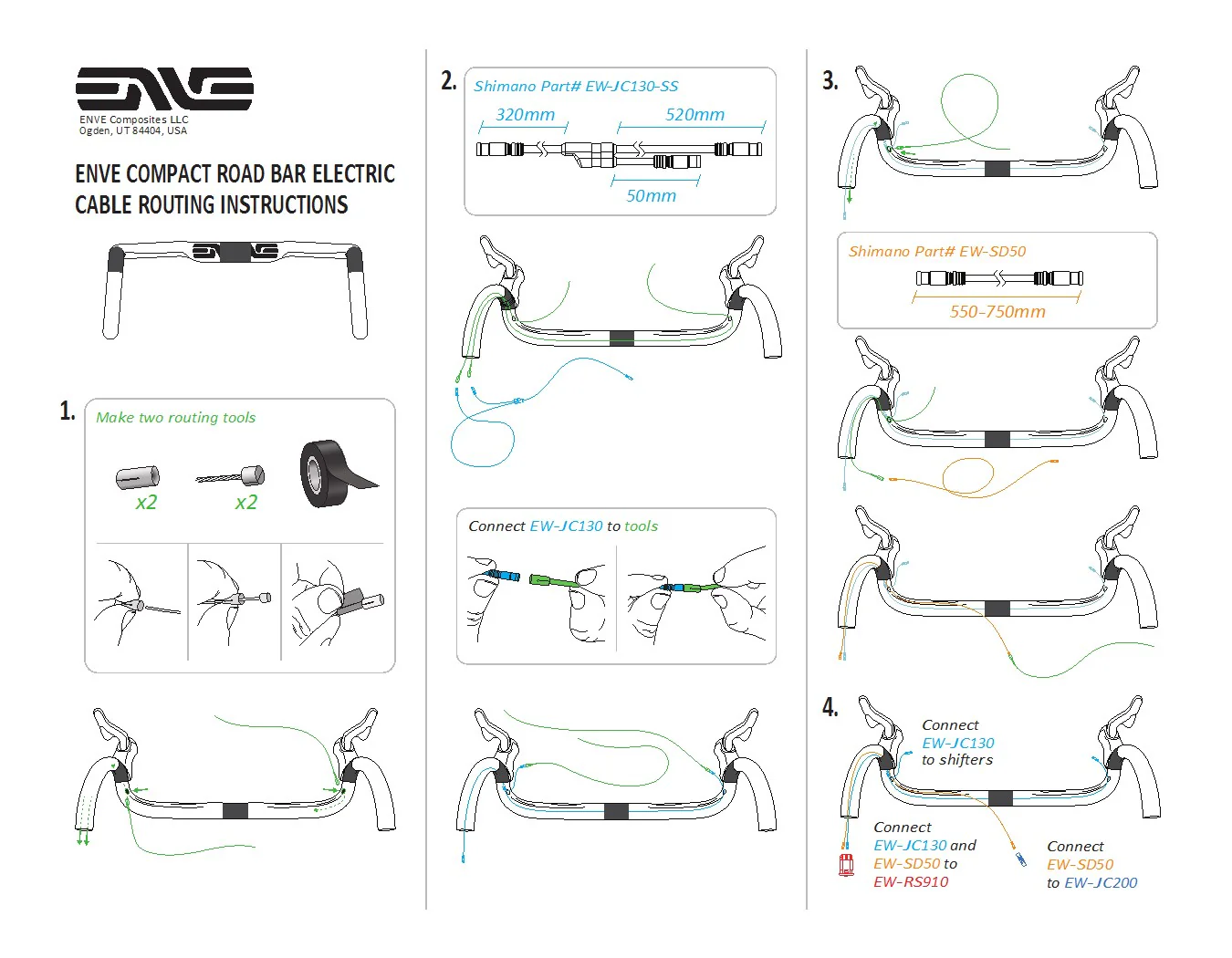 Cintre ENVE Compact Passage Interne - Image 8
