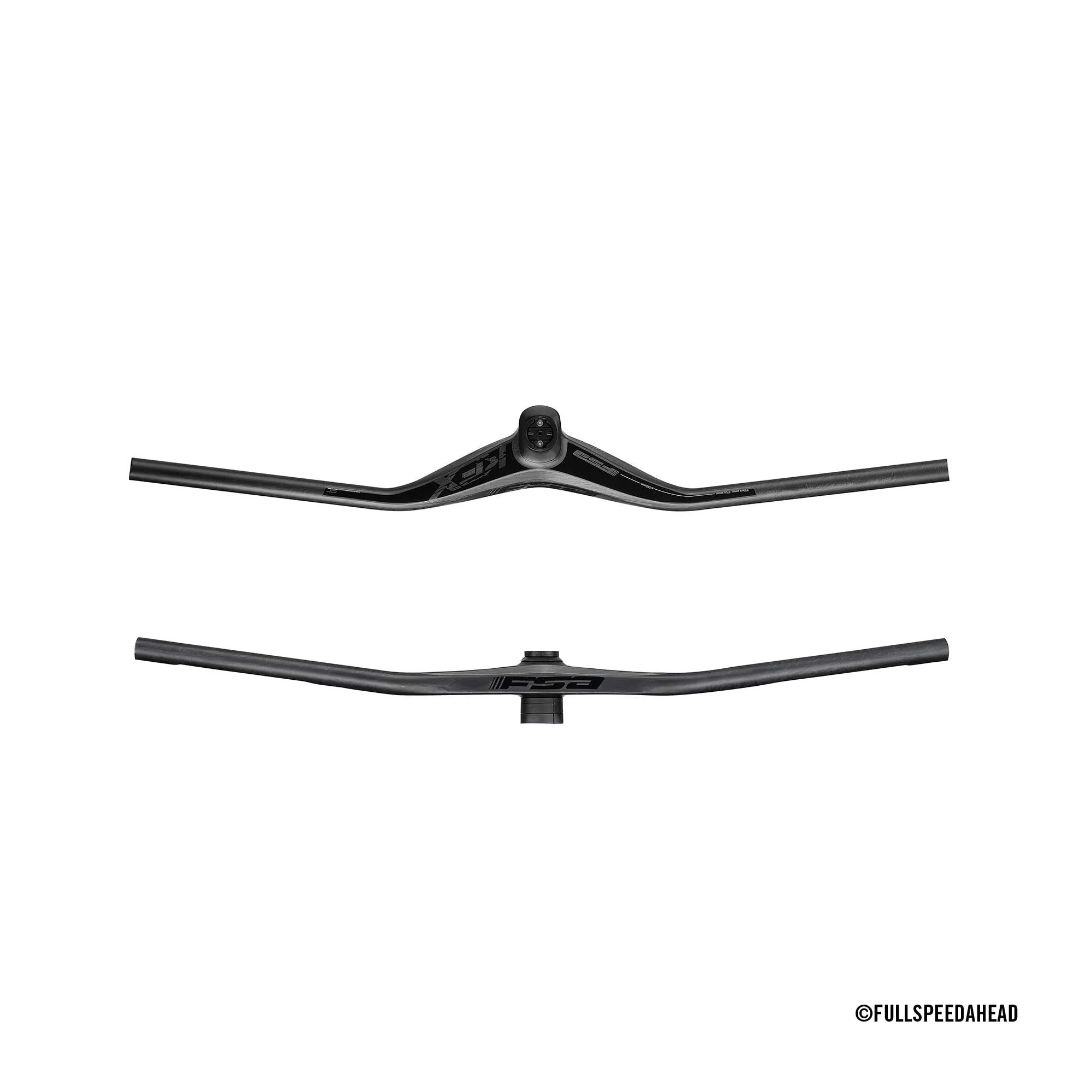 Cintre intégré FSA KFX SIC Carbone Plat 65mm x 780mm Carbone - Image 2