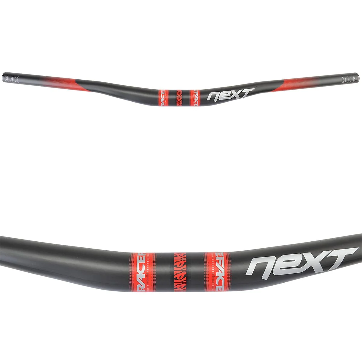 Cintre RACE FACE NEXT Rise 19mm 725mm Carbone/Rouge