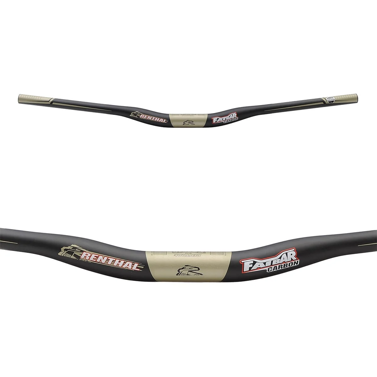 Cintre RENTHAL FATBAR DH Carbone Rise 20mm 800mm - Image 2