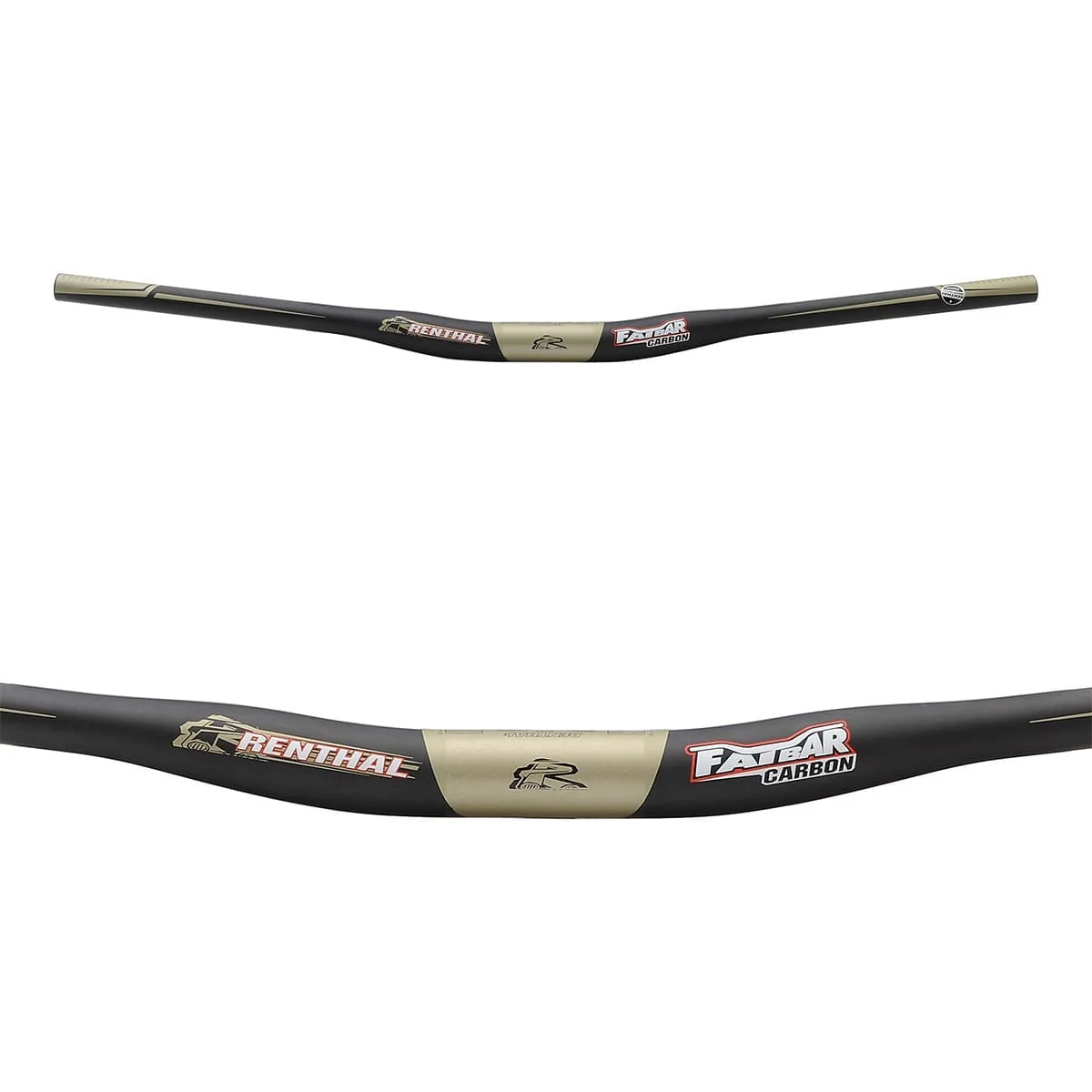 Cintre RENTHAL FATBAR DH Carbone Rise 10mm 800mm - Image 2