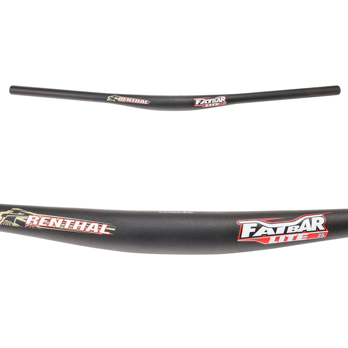 Cintre RENTHAL FATBAR LITE Rise 10mm 760mm Noir - Image 2