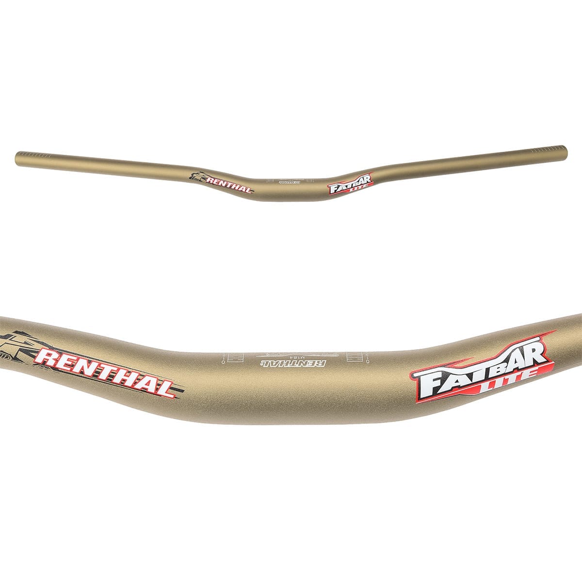Cintre RENTHAL FATBAR LITE Rise 20mm 760mm Or - Image 2