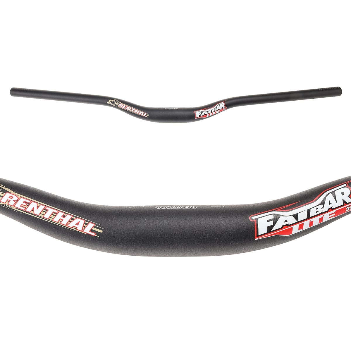 Cintre RENTHAL FATBAR LITE Rise 30mm 760mm Noir - Image 2
