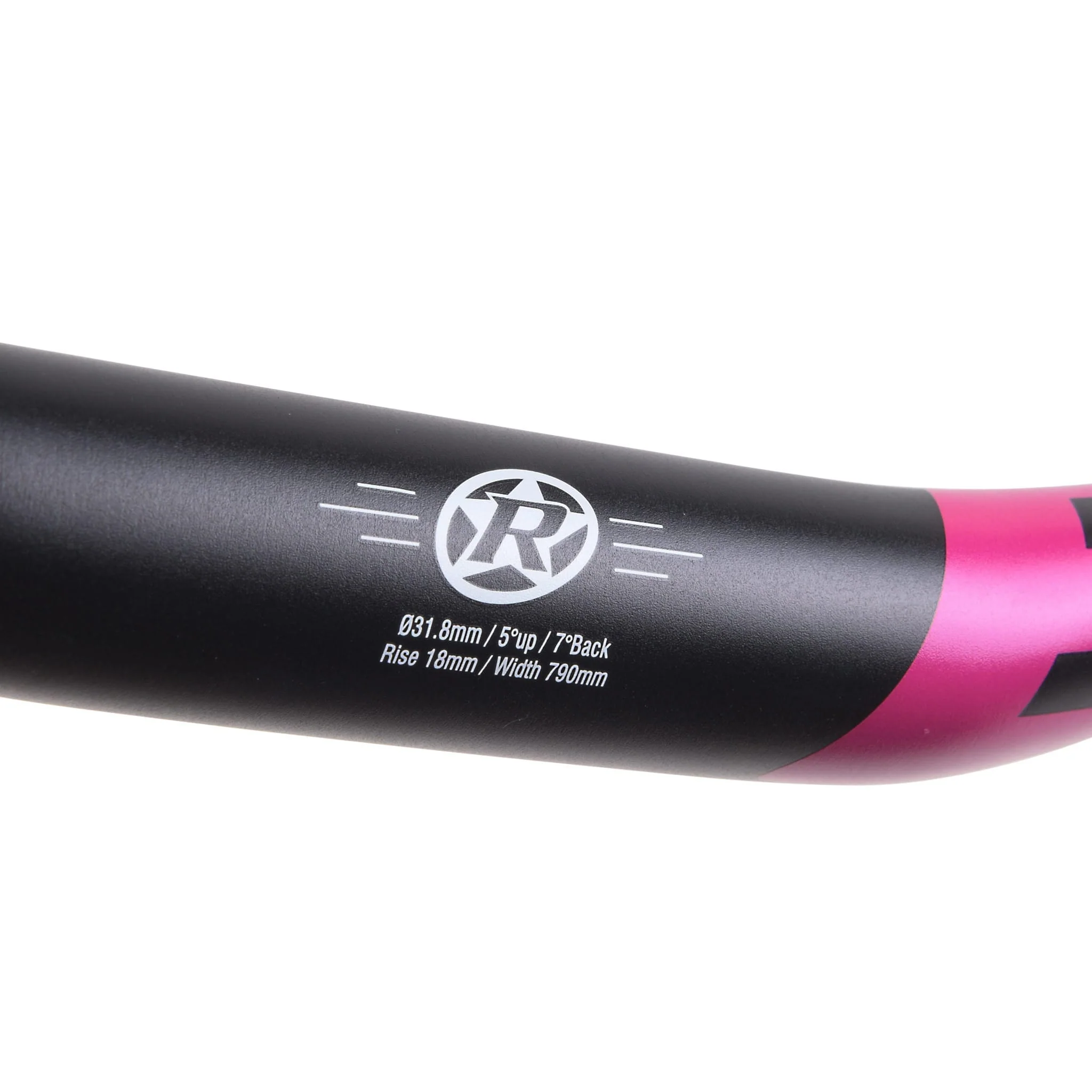 Cintre REVERSE COMPONENTS BASE Rise 18mm 790mm Noir/Rose - Image 3
