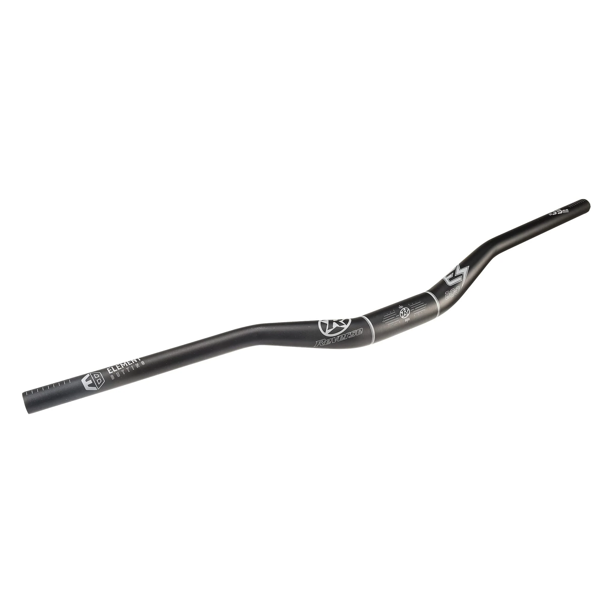 Cintre REVERSE COMPONENTS E-ELEMENT Rise 40mm 800mm Noir/Gris - Image 2