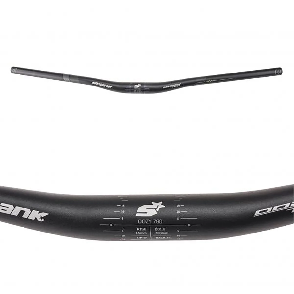 Cintre SPANK OOZY TRAIL 780 VIBROCORE Rise 15mm 780mm Noir - Image 2