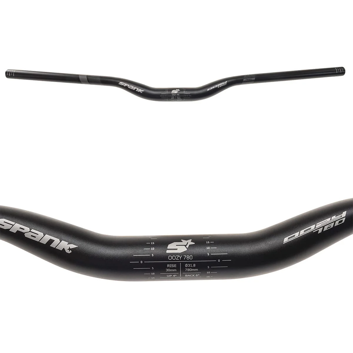 Cintre SPANK OOZY TRAIL 780 Rise 30mm 780mm Noir - Image 2