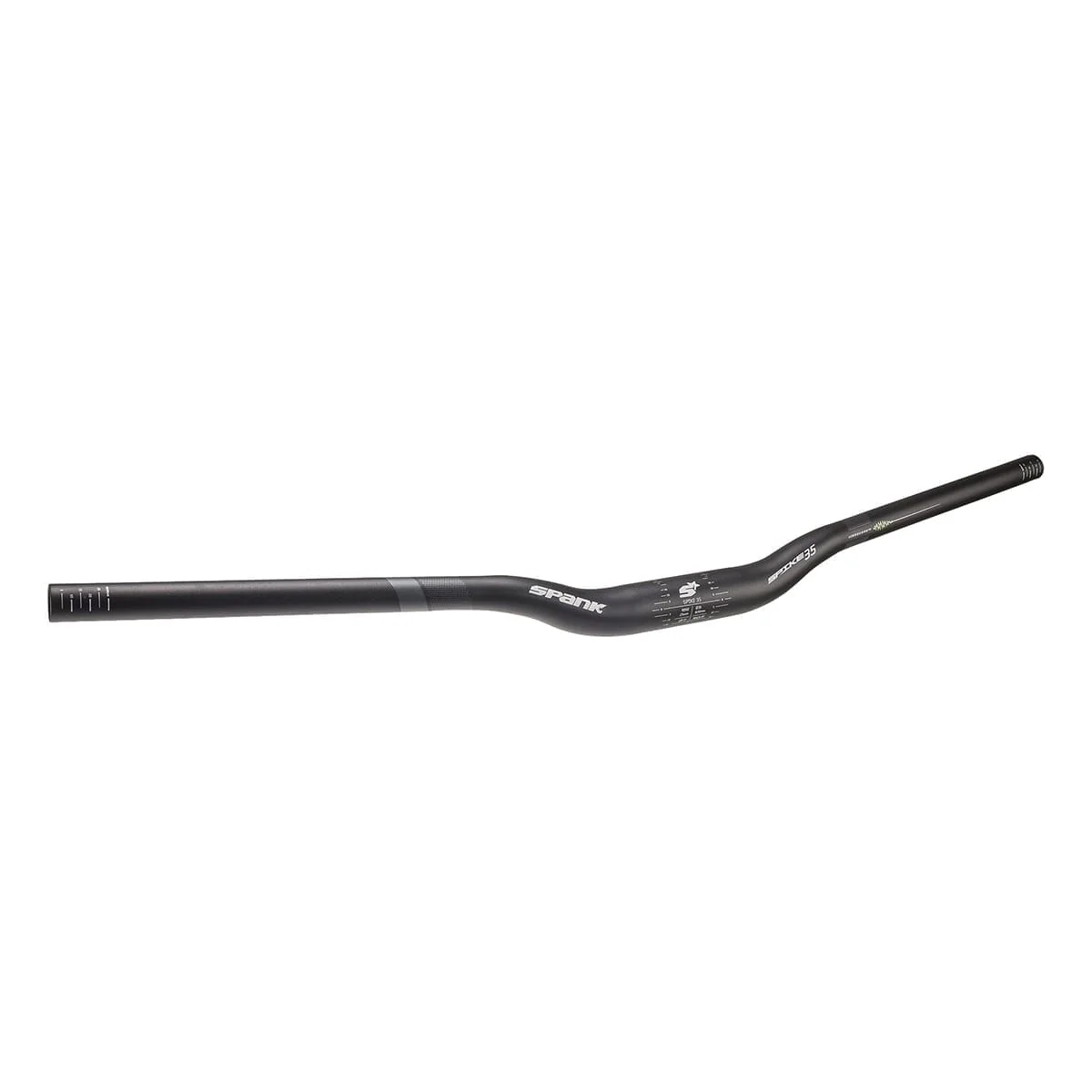 Cintre SPANK SPIKE 35 VIBROCORE Rise 25mm 820mm Noir - Image 2