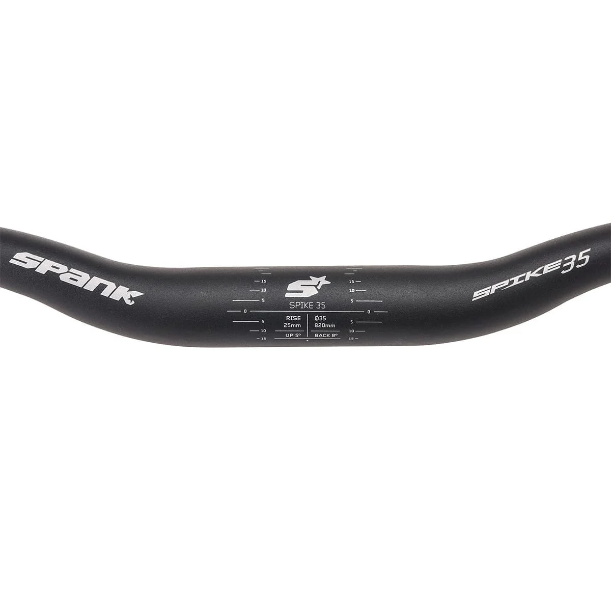 Cintre SPANK SPIKE 35 VIBROCORE Rise 25mm 820mm Noir - Image 5