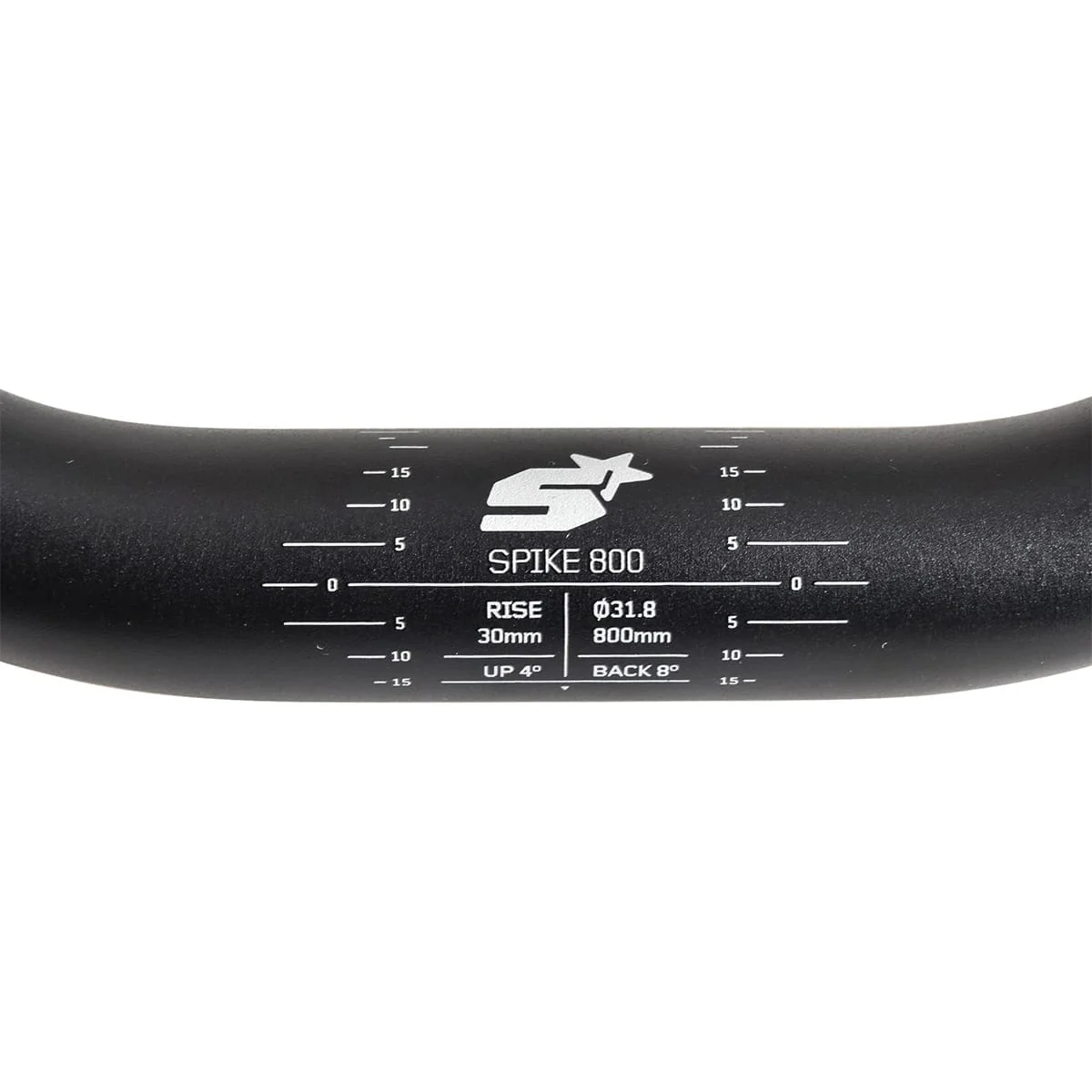 Cintre SPANK SPIKE 800 VIBROCORE Rise 30mm 800mm Gris - Image 3