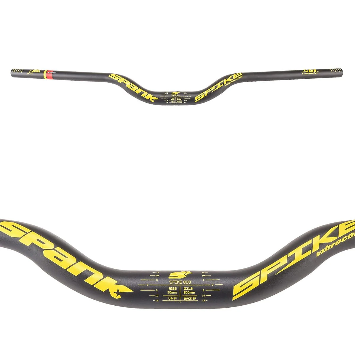 Cintre SPANK SPIKE 800 VIBROCORE Rise 50mm 800mm TEAM EDITION - Image 2