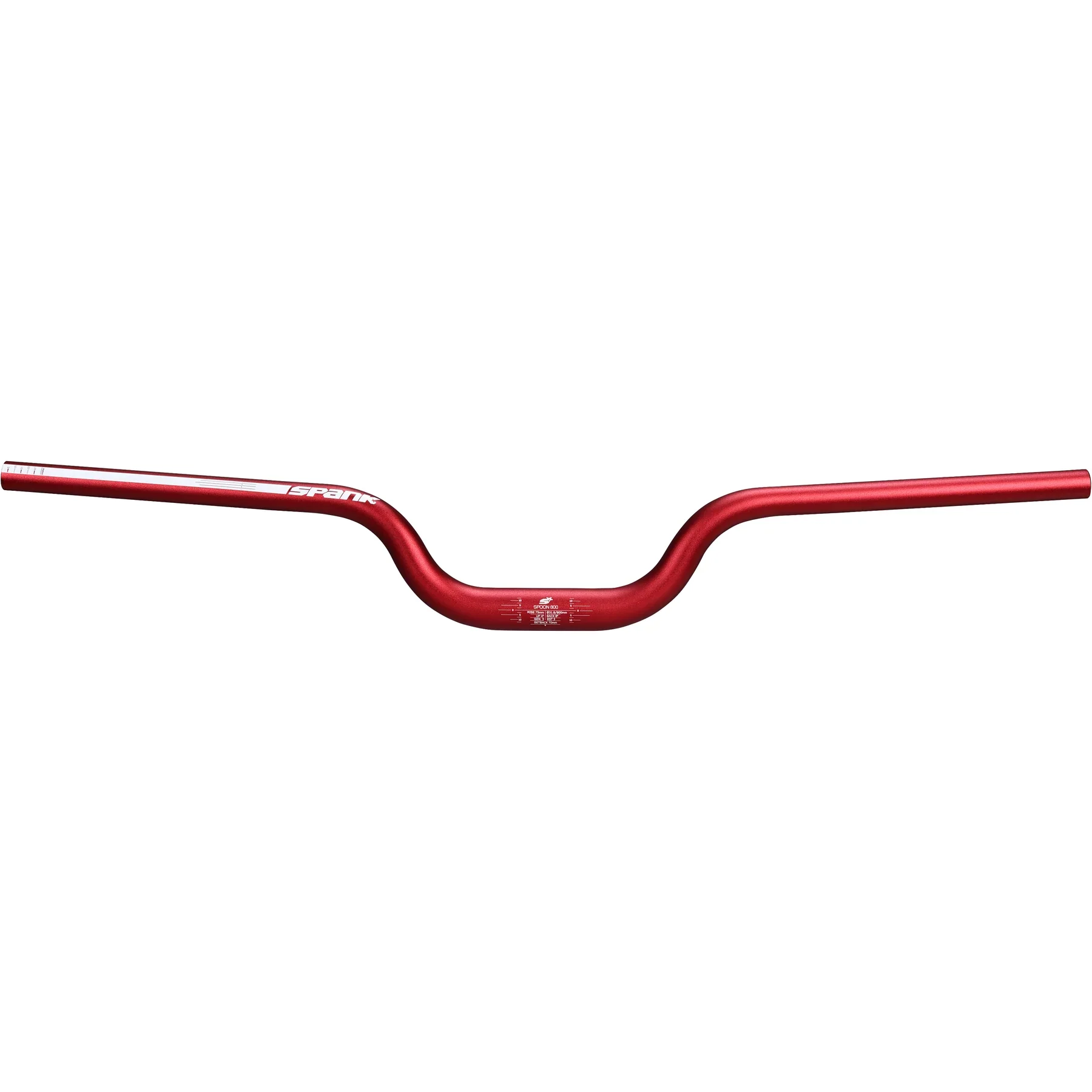 Cintre SPANK SPOON 800 Rise 75mm 800mm Rouge