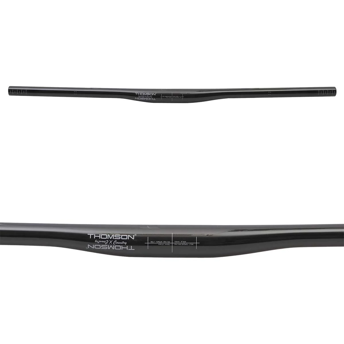 Cintre THOMSON MTB Carbone Rise 5mm 730mm - Image 2