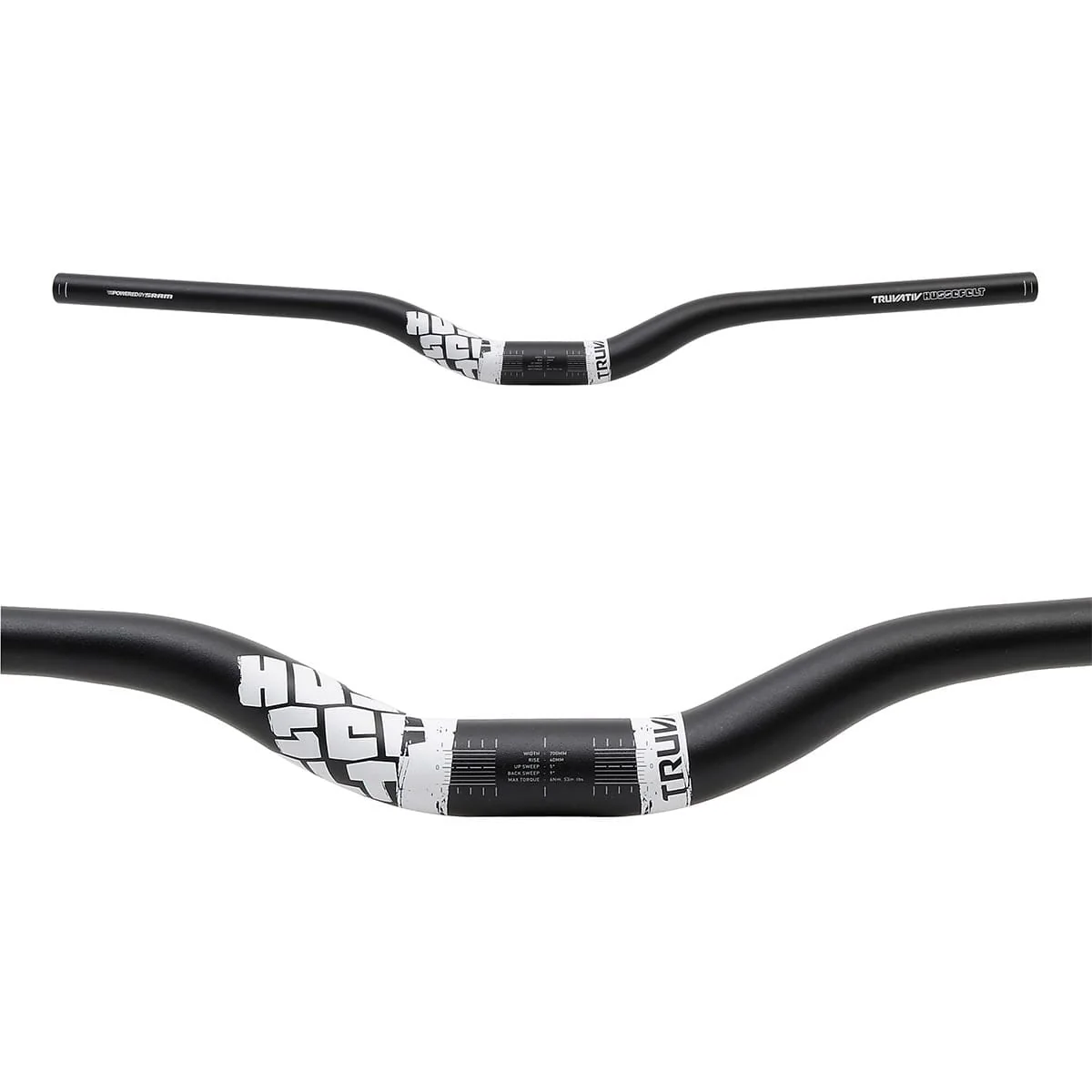 Cintre TRUVATIV HUSSEFELT Rise 40mm 700mm Noir - Image 2